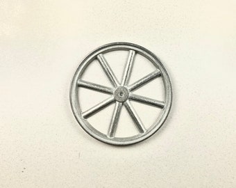 1-1/2" SPOKED METAL WHEEL