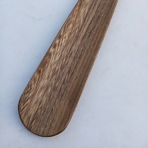 Elm shoehorn Wood shoe horn Personalized shoe horn Present for the wedding Gift for men Boyfriend gift Christmas gift