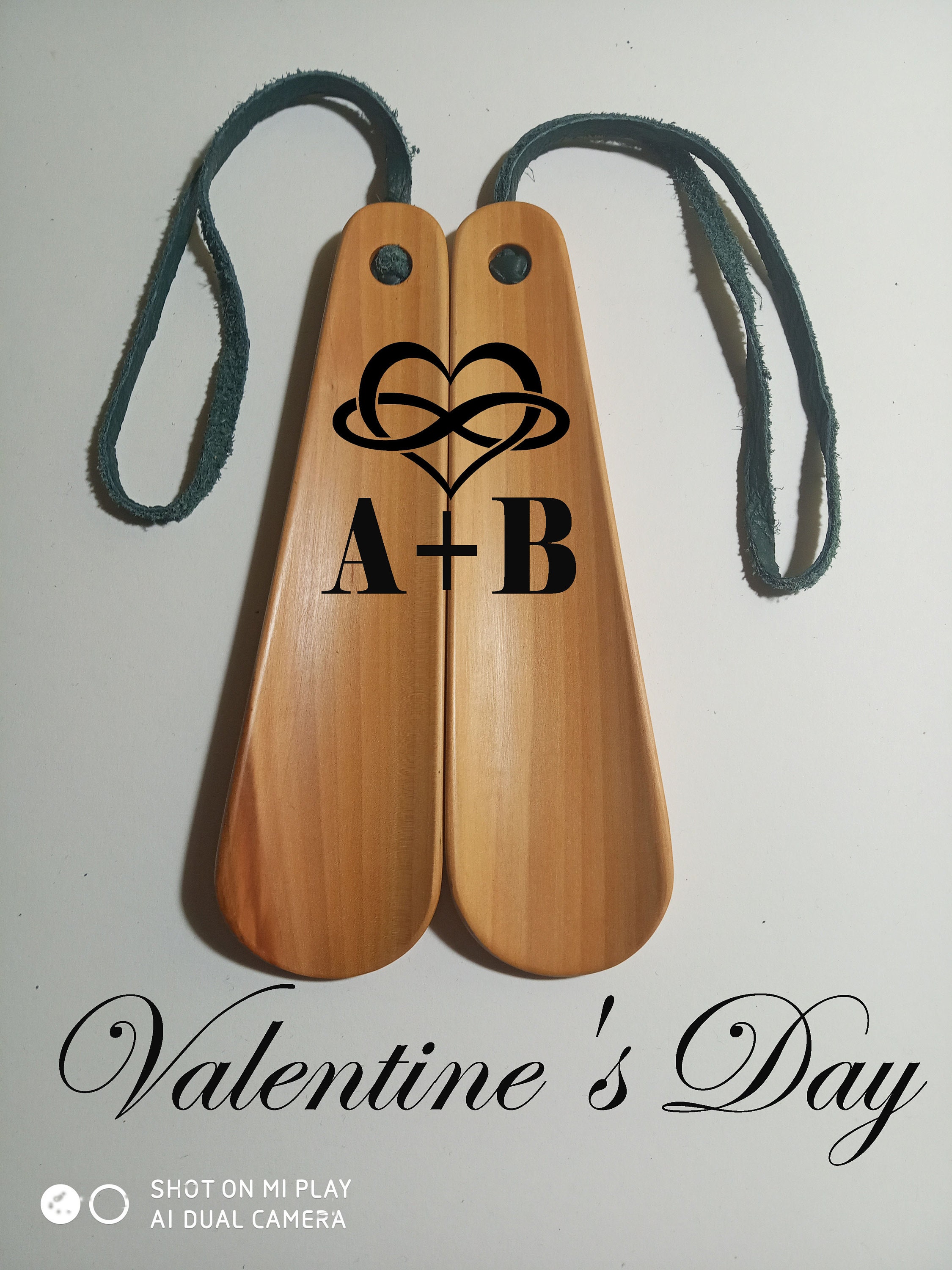 Valentine's Day Gift Couple in amore Scarpa Corno Scarpa Corno Piccolo Scarpe Scarpe Scarpe Personalizzato Scarpa Corno Personalizzato Padre Regalo Gi