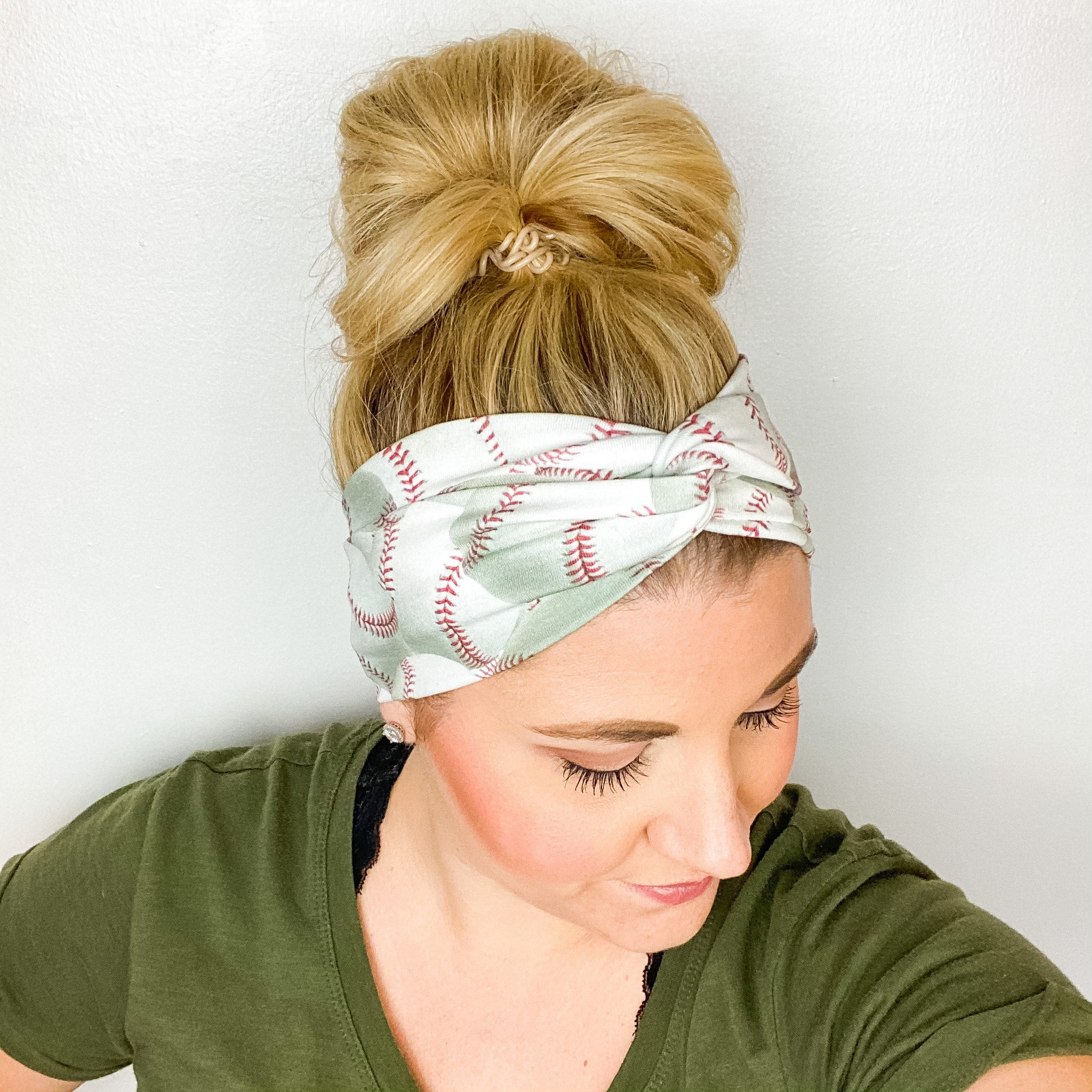 Baseball Headband Twist Headband for Women One Size Fits Etsy