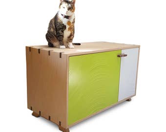 cat litter box enclosure double cat furniture lover litter box enclosure cover cabinet dog proof box furniture etsy cat litter box enclosure double cat furniture lover litter box enclosure cover cabinet dog proof box furniture etsy