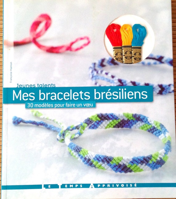 Tutorial Book My Brazilian Bracelets 30 Models to Make, Embroidery Threads  - Etsy