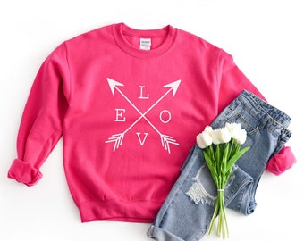 Valentine's Day Sweatshirt for women, Love Shirt, Valentine's Day Gift, Women's Valentine's Day Shirts, Valentine tshirts, Love Sweater