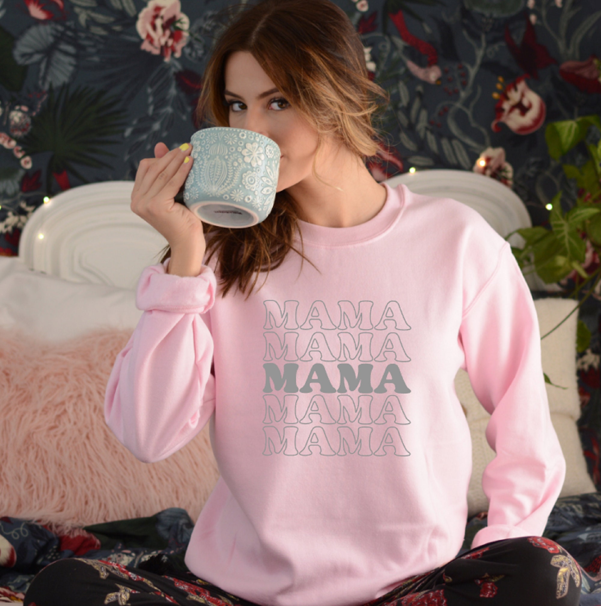 Mama Sweatshirt Mama Shirt Mama Gift Mama Sweater Mama Long Sleeve Shirt Gifts for Mom Sweatshirt Etsy France