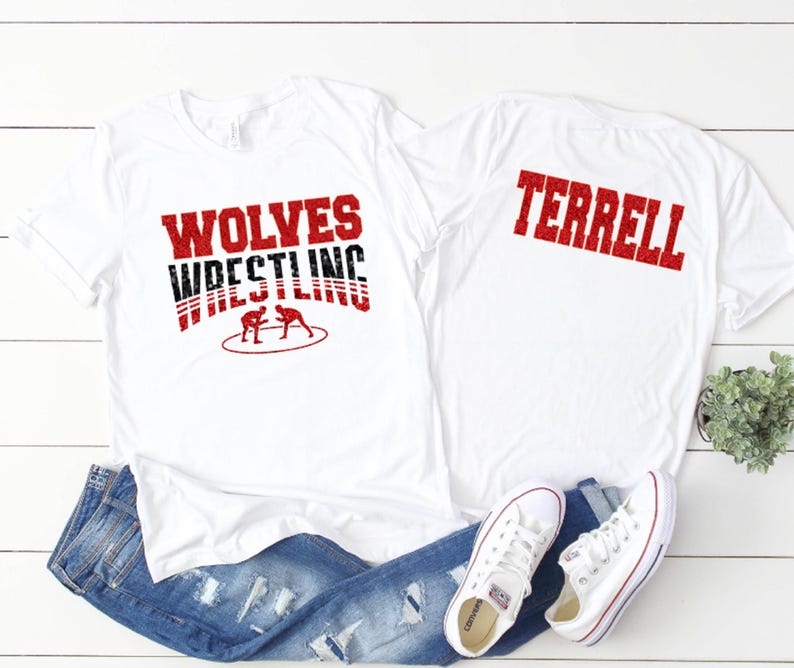 Glitter Wrestling Mom Sweatshirt Wrestler Mom Sweatshirt for Wrestling Mom Sweatshirt for Wrestler Mom Gift for Mom Wrestler image 3