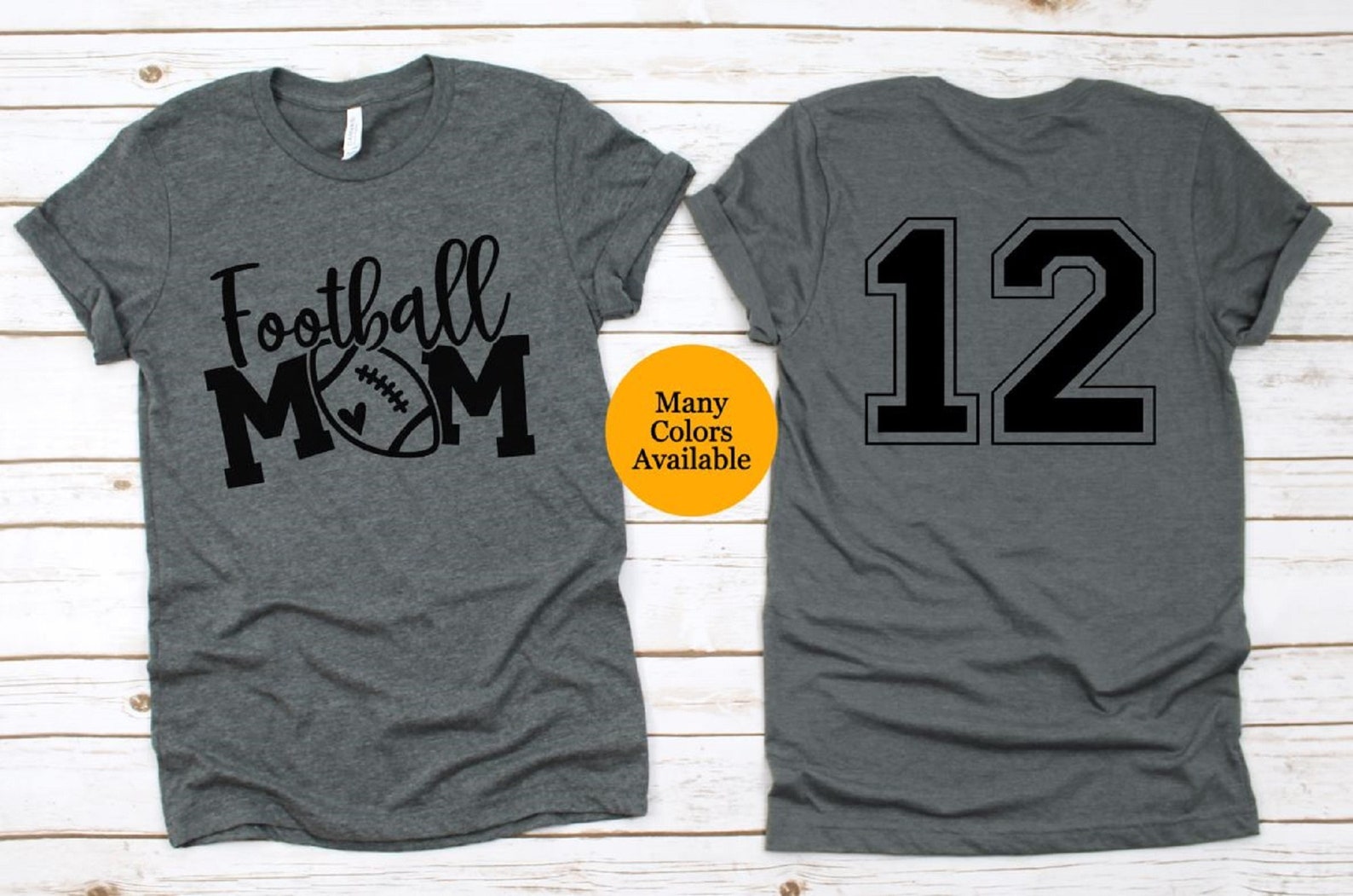 Custom Football Mom Shirt Football Shirt Football Mom Tee Football ...