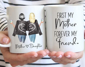 Personalized Mom Mug, Mom Birthday Gift From Daughter, Mothers Day Gift For Mom, Custom Mom And Daughter Gift, Daughter Gift From Mom