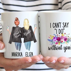 Custom Maid Of Honor Mug, Will You Be My Maid Of Honor Mug, Maid Of Honor Gift from Bride, Matron Of Honor Proposal Mug, Gift for MOH