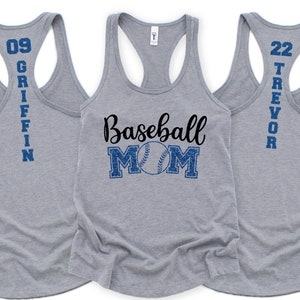 Glitter Baseball Mom Shirt Baseball Mom Tank Tops Custom Baseball Shirts Baseball Tees Baseball Shirts Mom Baseball Shirts Mom Tees