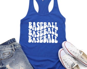 baseball tank tops for Women, Baseball mom tank top, baseball tank, baseball lover tank, mom game day shirt, baseball shirts