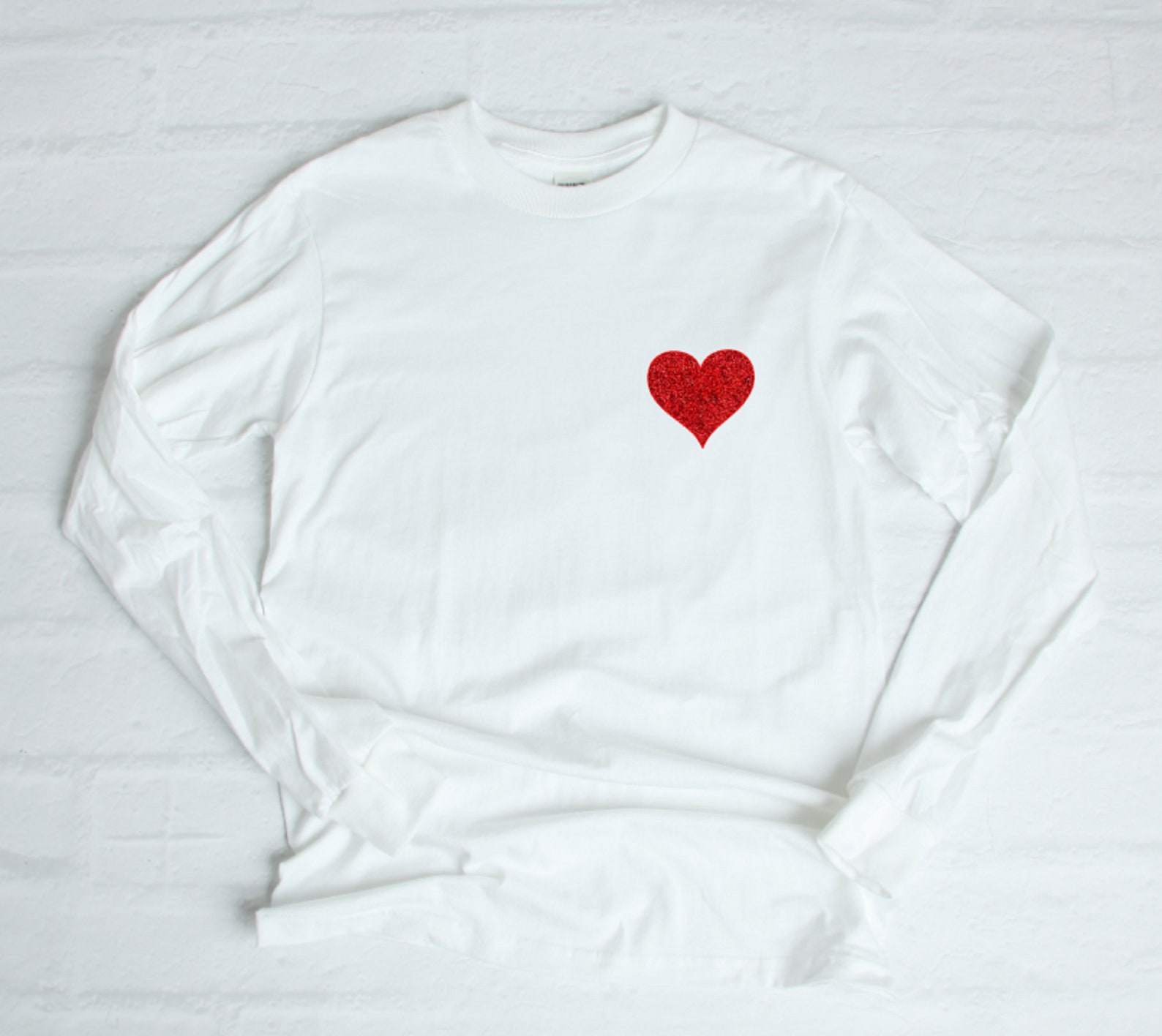 Valentines Heart Shirt Womens Valentines Day Shirt Long - Etsy