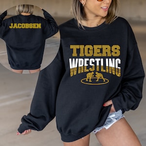 Glitter Wrestling Mom Sweatshirt Wrestler Mom Sweatshirt for Wrestling Mom Sweatshirt for Wrestler Mom Gift for Mom Wrestler