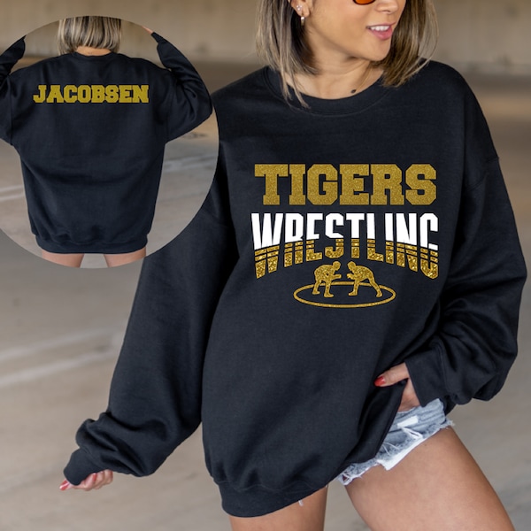 Glitter Wrestling Mom Sweatshirt Wrestler Mom Sweatshirt for Wrestling Mom Sweatshirt for Wrestler Mom Gift for Mom Wrestler