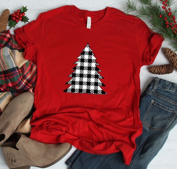 womens christmas plaid shirt