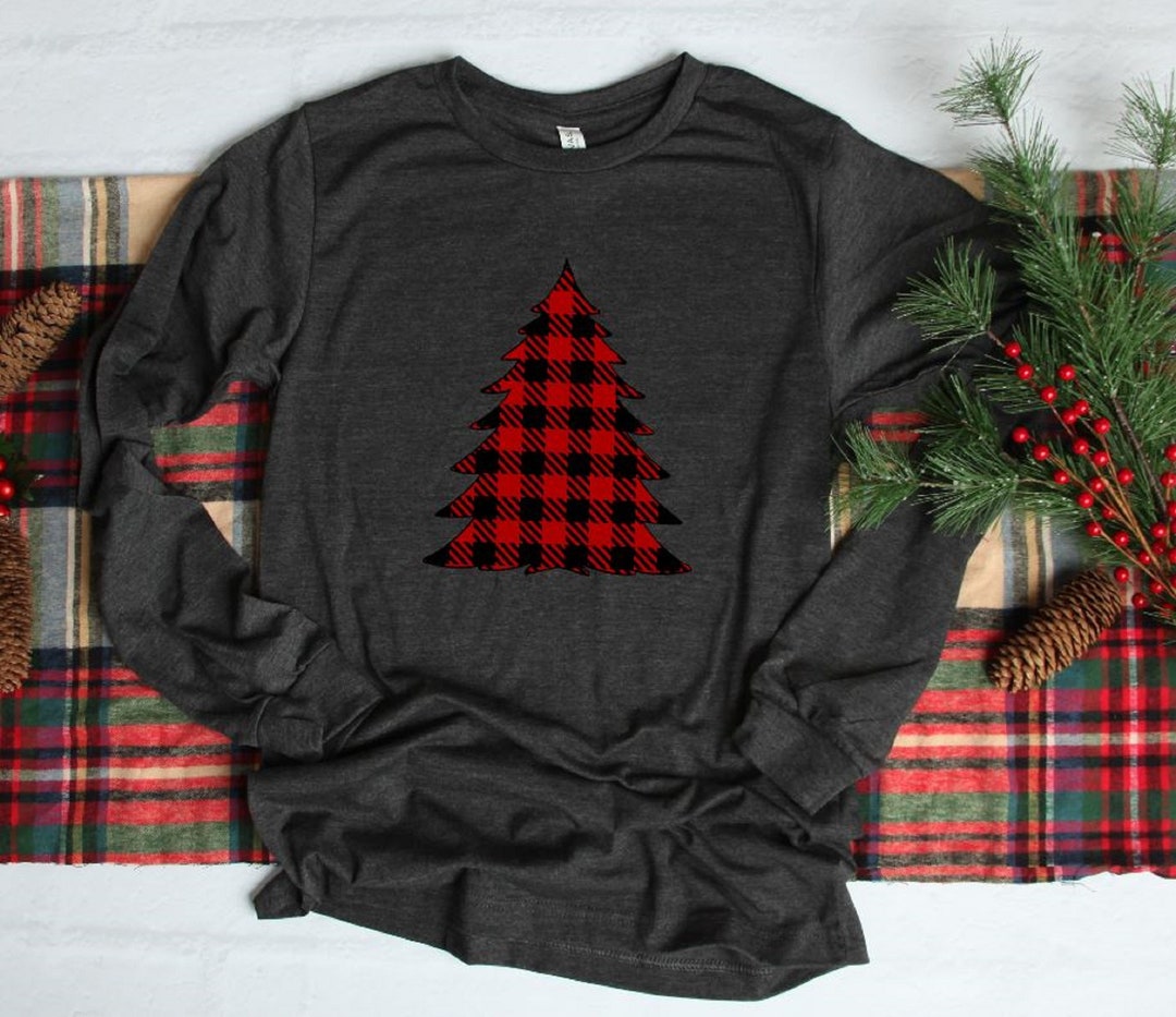 Christmas Shirts for Women, Buffalo Plaid Shirt, Buffalo Plaid ...
