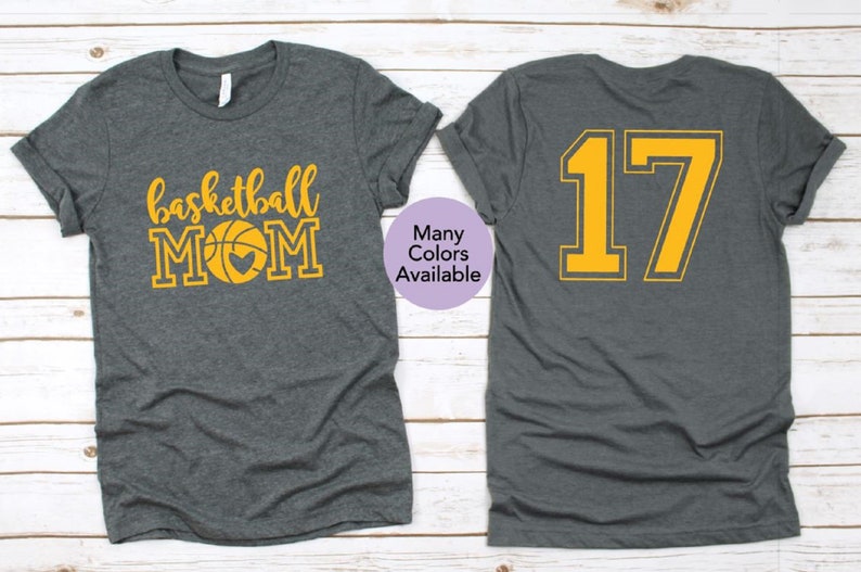 Cute Basketball Mom Shirt Custom Basketball Shirt Custom Etsy