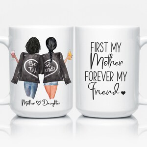 Personalized Mom Mug, Mom Birthday Gift From Daughter, Mothers Day Gift For Mom, Custom Mom And Daughter Gift, Daughter Gift From Mom image 4