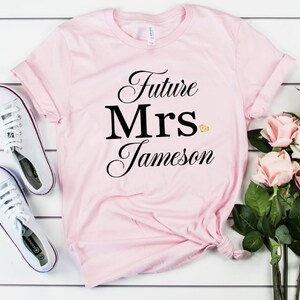 Future Mrs shirt, future mrs, engagement shirt, soon to be mrs, future mrs gift, engaged shirt, custom mrs shirt, mrs shirt, gift for bride