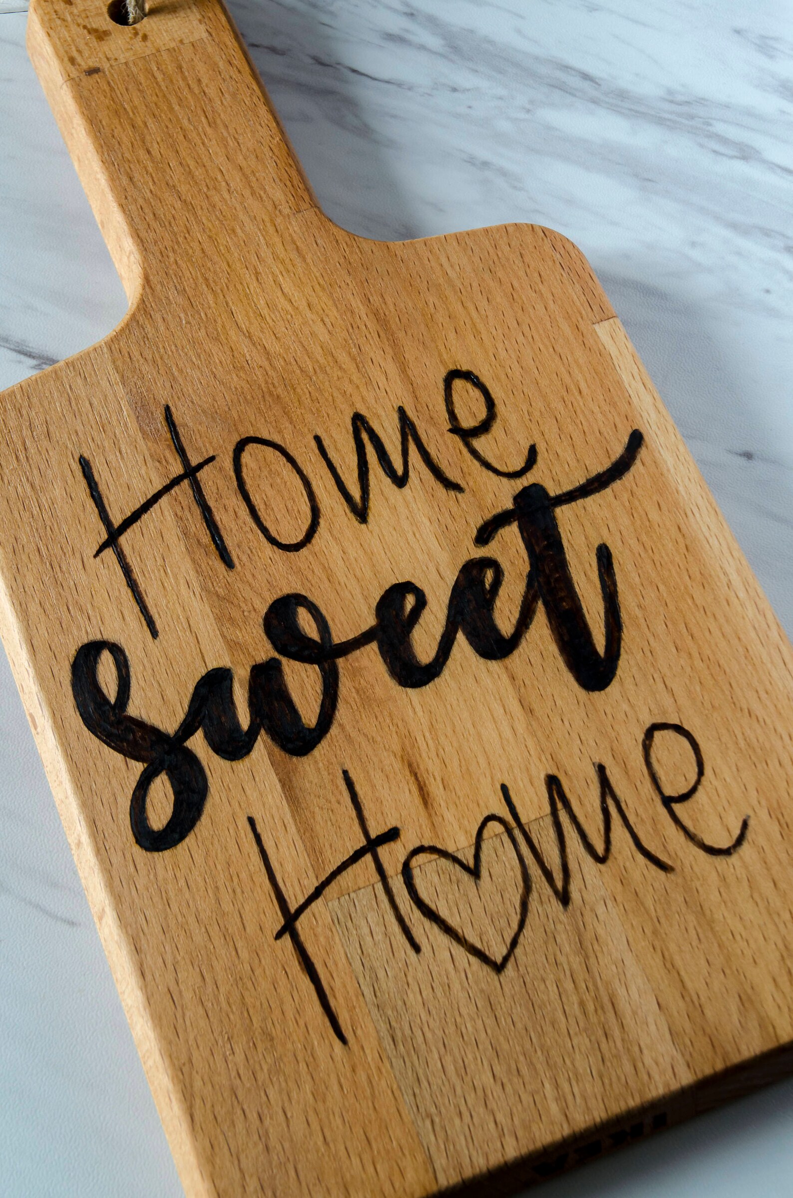 Cutting Board Custom Wood Burned Personalized Cutting Board Hand Made