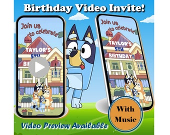 Birthday Video Invitation