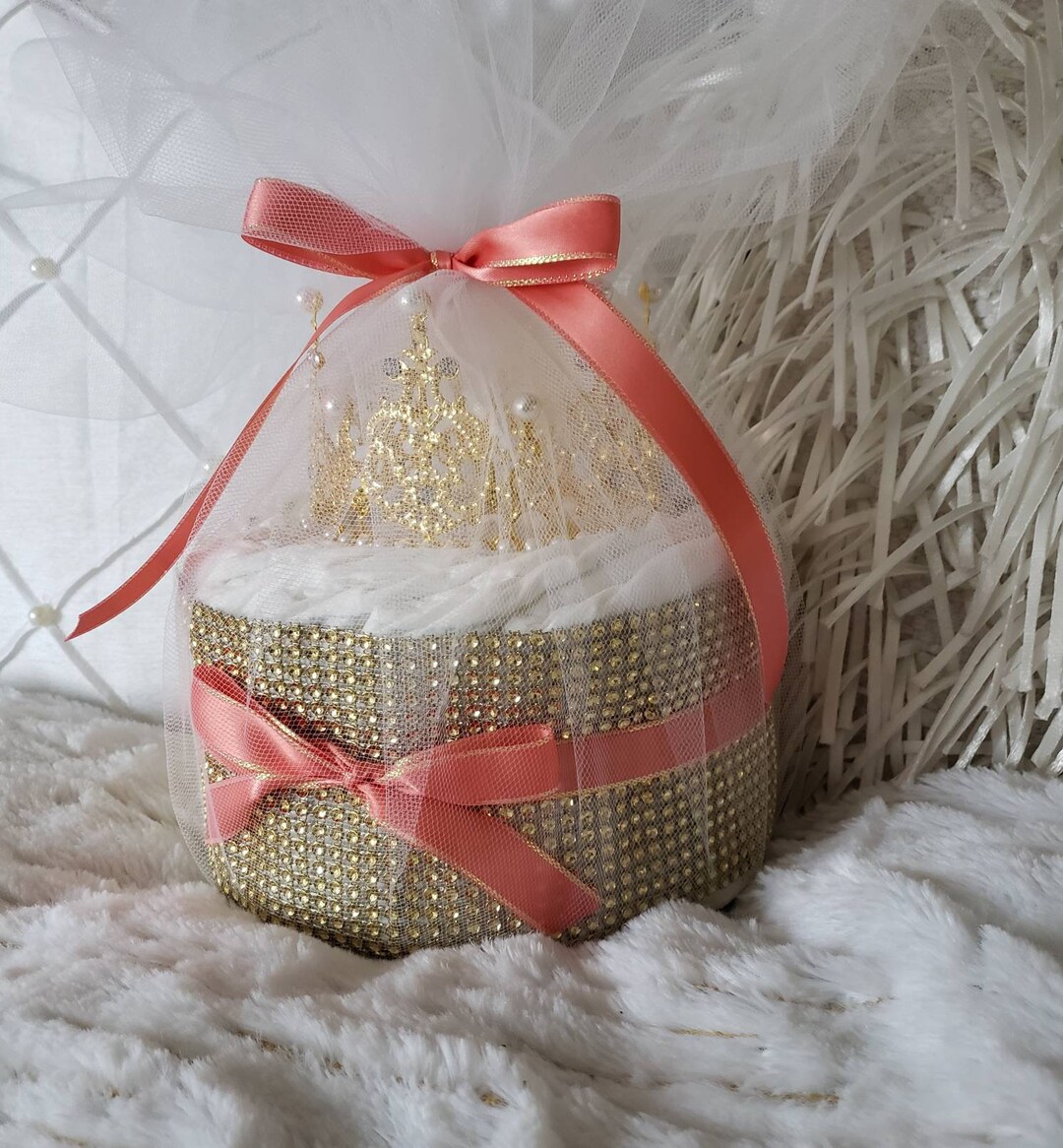 DUCHESS III Tiara Diaper Cake Etsy