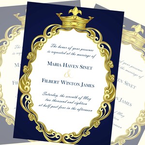Editable Digital Invitation for Birthdays, Weddings and more