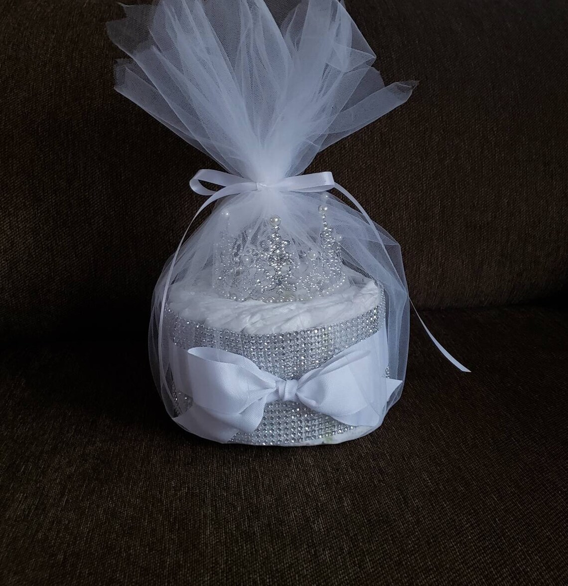 DUCHESS Tiara Diaper Cake Etsy