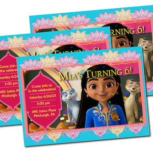 Bearbeitbare Mira Royal Detektiv-Einladung (Instant Download)
