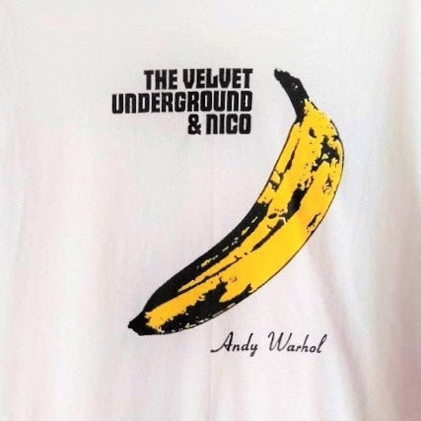 T-shirt ou sweat-shirt VELVET UNDERGROUND & NICO - 1967 lp New York Edie Sedgwick The Strokes punk psychédélique des années 60 glam héroïne Lou Reed