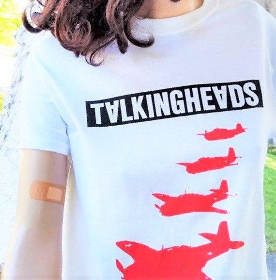Talking Heads T-shirt: Remain in Light Album, Screen Printed