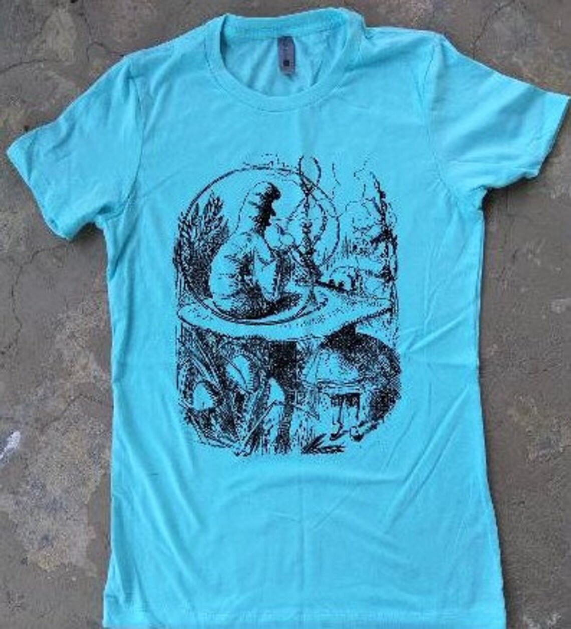 HOOKAH SMOKING CATERPILLAR Tshirt Psychedelic Tee Lsd Etsy UK