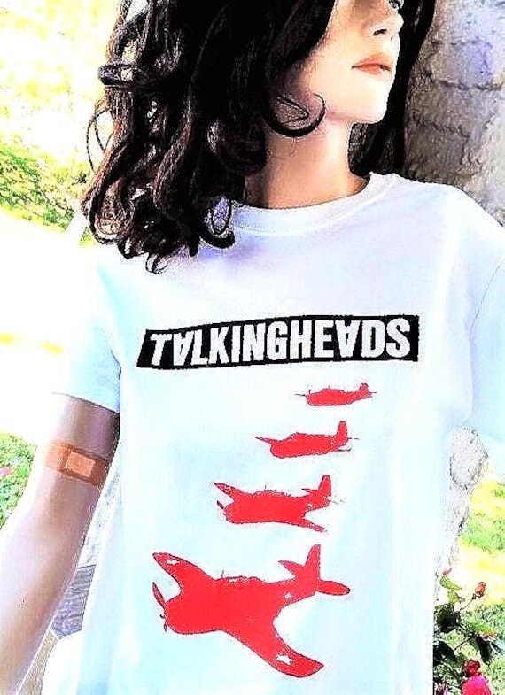 Talking Heads T-shirt: Remain in Light Album, Screen Printed