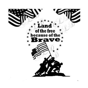 Land of the free SVG