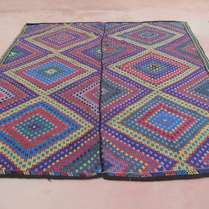 vintage kilim rug, 8.8 X 10.8 ft, big oerlon kilim, 106&#39;&#39; x 130&#39;&#39;, large kilim rug, handmade kilim rug, turkish kilim rug, area rug