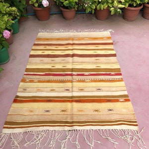 kilim vloerkleed Pastel vloerkleed, pastel katoenen tapijt, 78 " x 56 " Turks tapijt, Turks gebied tapijt, gebied tapijt, gratis verzending, nomad kilim, katoen kilim