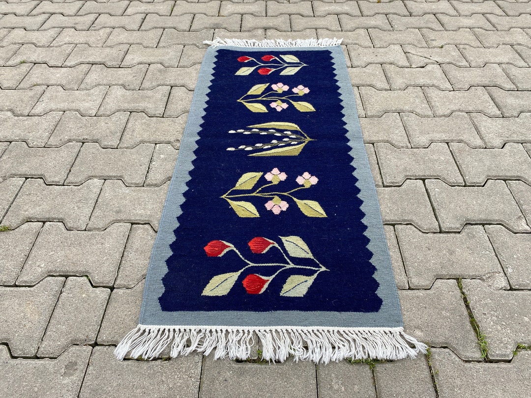 RUSTIC FRONT DOOR Mat, Welcoming Mat, Vintage Turkish Modern Mat for ...