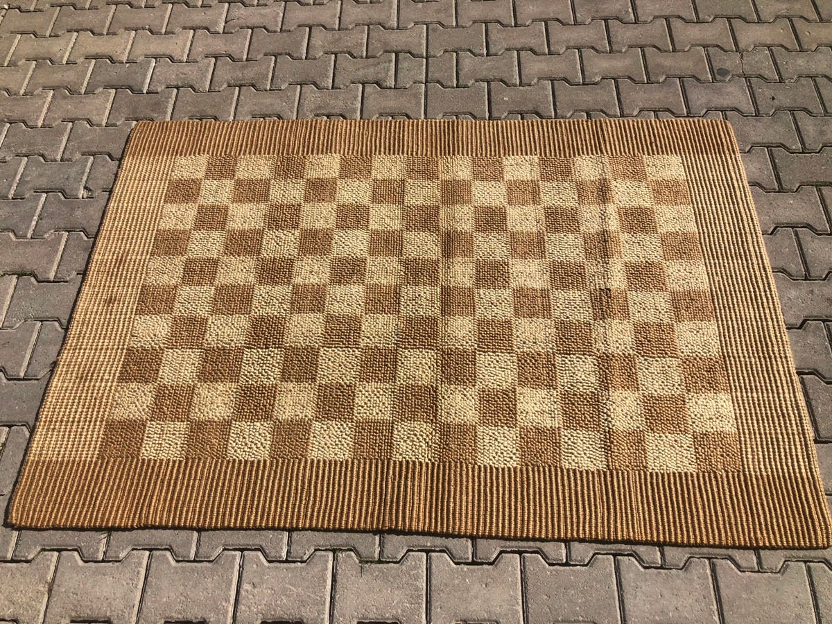 Gewebte Korb aus Bambus 41 X 6 ft Teppich BioTeppich Etsy.de