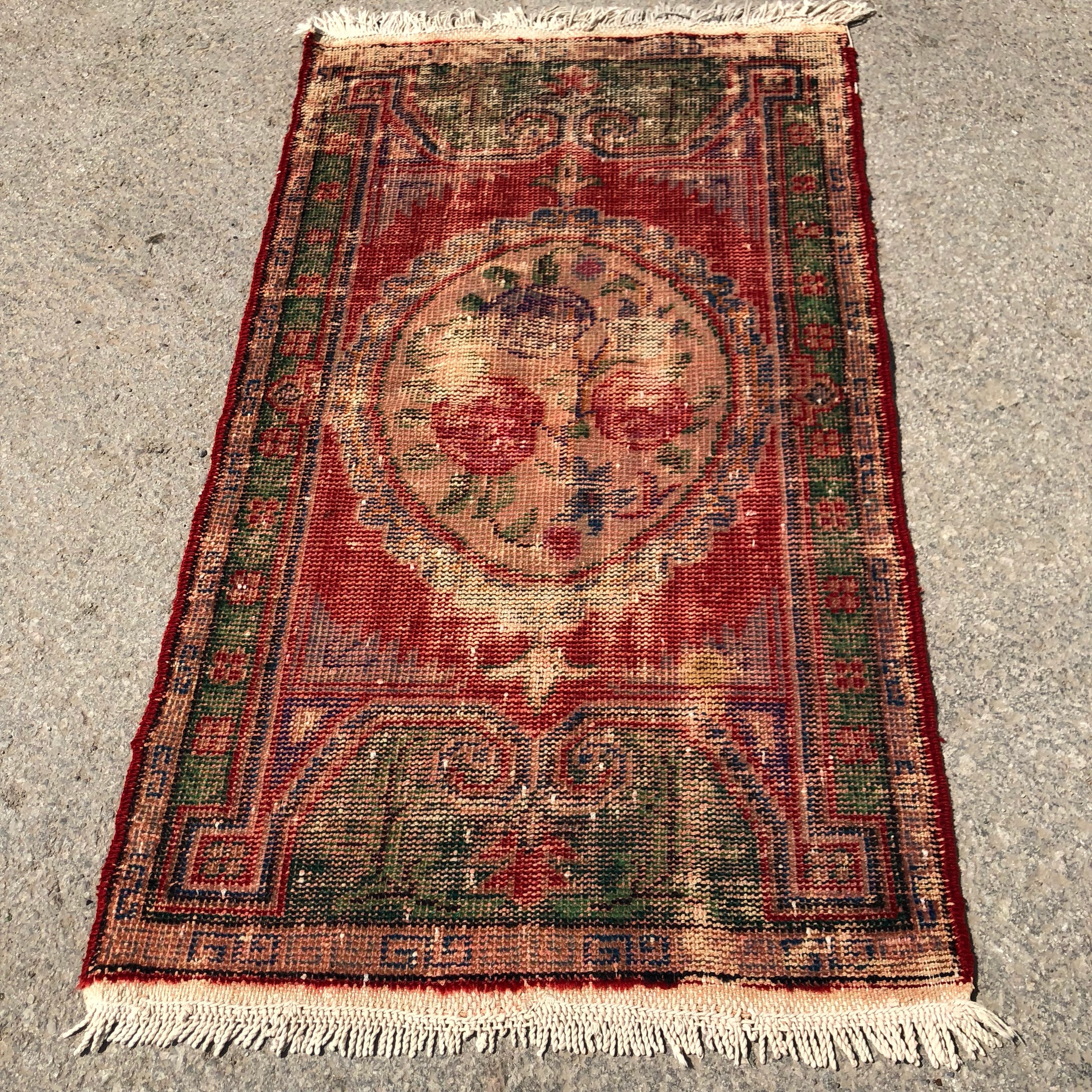 60×104 \"zig-zag” ViNTAGE TURKiSH RUG 3x5 ZIGZAG Turkish Vintage Kilim Rug, Handmade Wool