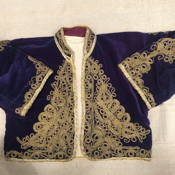 Ottoman velvet jacket , woman wear, ottoman , velv