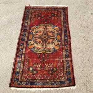 rug turkish kilim rug oushak rug  56&quot; x 30&quot;,  red rug , vintage rug, decorative rug, vintage rug, deco rug,Free shipping