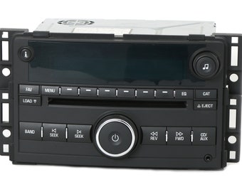 2007-2008 Chevrolet Cobalt Pontiac G5 Am Fm 6 Disc Radio With Auxiliary Input Upgrade On A Pigtail 25780215