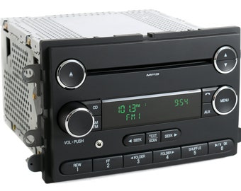 Ford Taurus X 2008 to 2009 Am Fm mp3 CD Radio Modified w Auxiliary Input - Remanufactured and Upgraded - 8F9T-18C869-FB