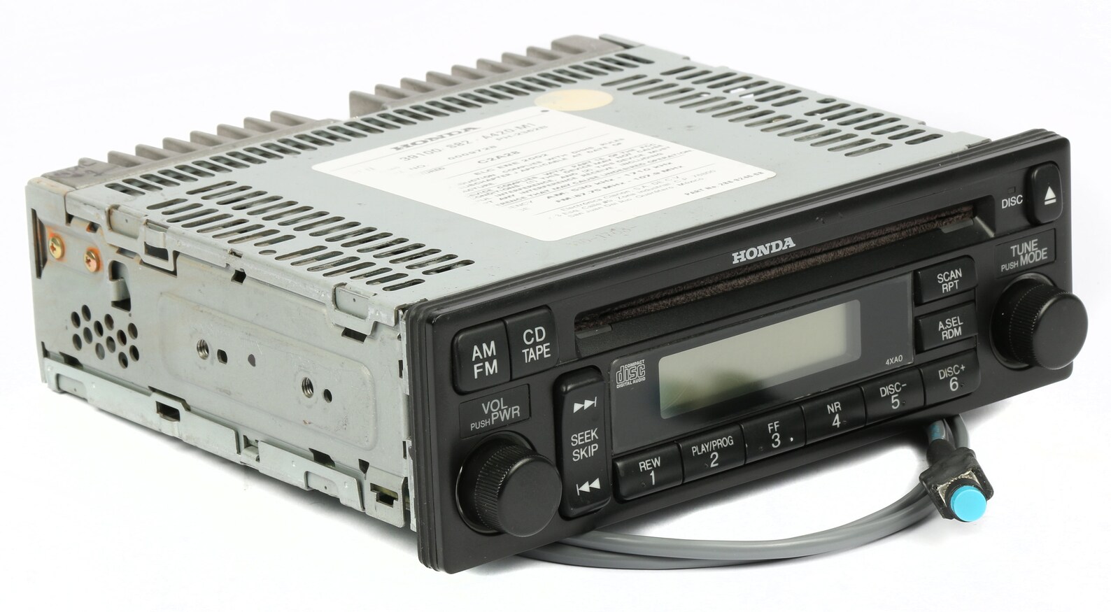 2001-2002 Honda Accord AM FM Single CD Radio With Bluetooth on Pigtail ...