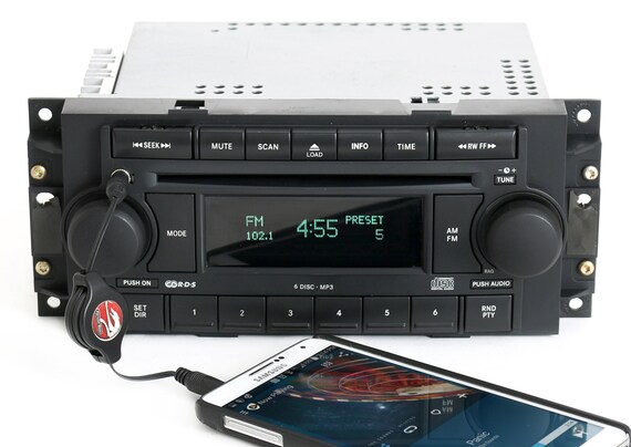 Used OEM Jeep Patriot Classic Style Receiver Audio Radio (2013-2017) - Front Mount