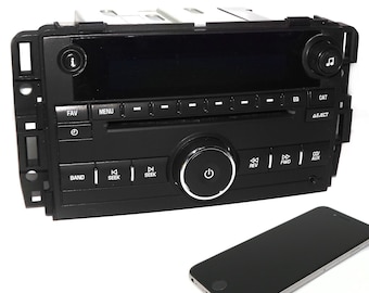 Chevy Gmc 2010-2015 Truck Van Radio Am Fm Cd w Usb Aux mp3 w Bluetooth UUI 20934593 Unlocked - Silverado Sierra Tahoe Yukon Suburban