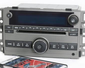 Chevrolet Captiva Sport 2013-2015 Radio Am Fm CD Player Upgraded with Bluetooth Music USB Unlocked Part Number: 22924485