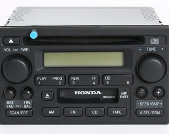 Honda Accord 2001-02 Radio AM FM CD 