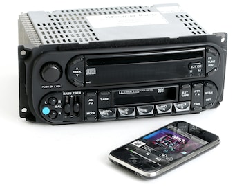 Dodge Jeep Chrysler 2002-2006 Radio Am Fm Cd Cassette w Bluetooth Music Capability - Part Number - P05091605AC RAZ