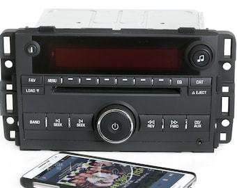 Suzuki Grand Vitara XL-7 2007-2009 Radio AMFM 6 CD Player Bluetooth Music Upgrade - Unlocked - Part Number 25887904