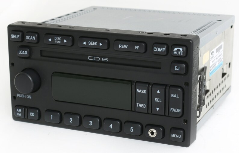 Ford 2003 to 05 Truck 6 Disc CD Player Radio w Aux Input Etsy